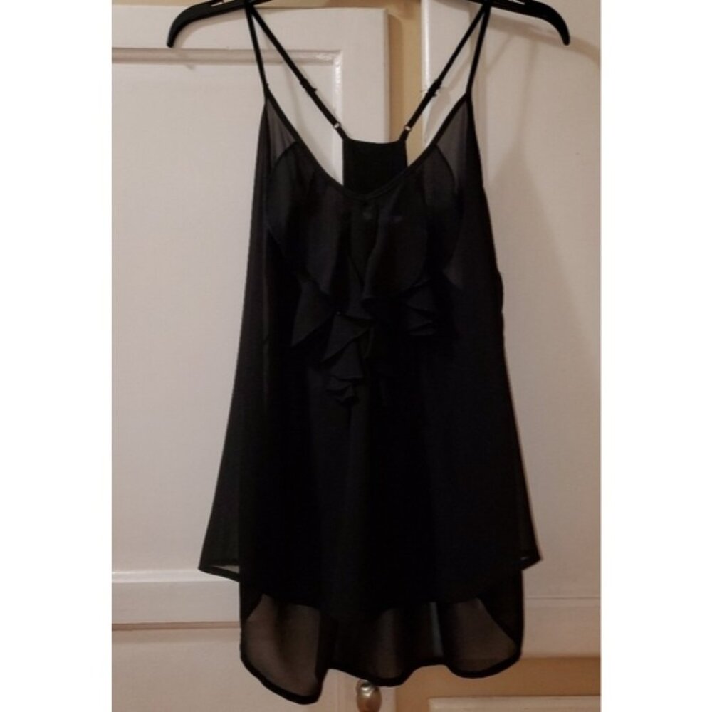 Bozzolo Women's Spaghetti Strap Ruffle Camisole